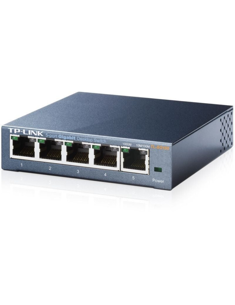 Switch TP-Link TL-SG105 5 Puertos/ RJ-45 10/100/1000