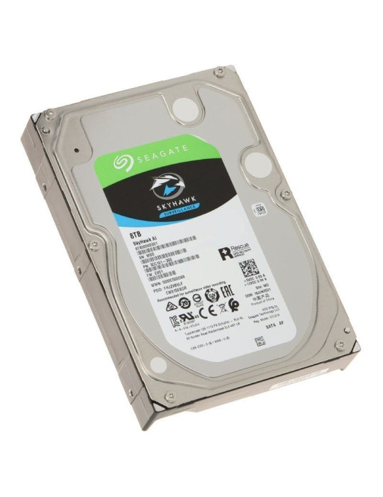Disco Duro Seagate SkyHawk AI 8TB/ 3.5"/ SATA III/ 256MB