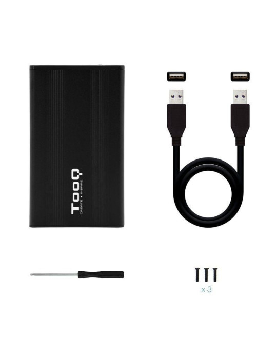 Caja Externa para Disco Duro de 2.5" TooQ TQE-2510B/ USB 2.0