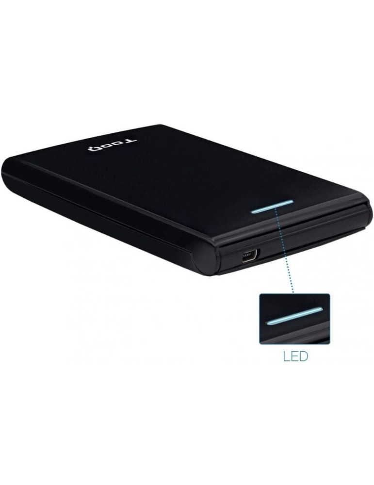 Caja Externa para Disco Duro de 2.5" TooQ TQE-2526B/ USB 3.1