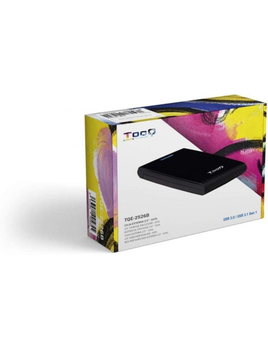 Caja Externa para Disco Duro de 2.5" TooQ TQE-2526B/ USB 3.1