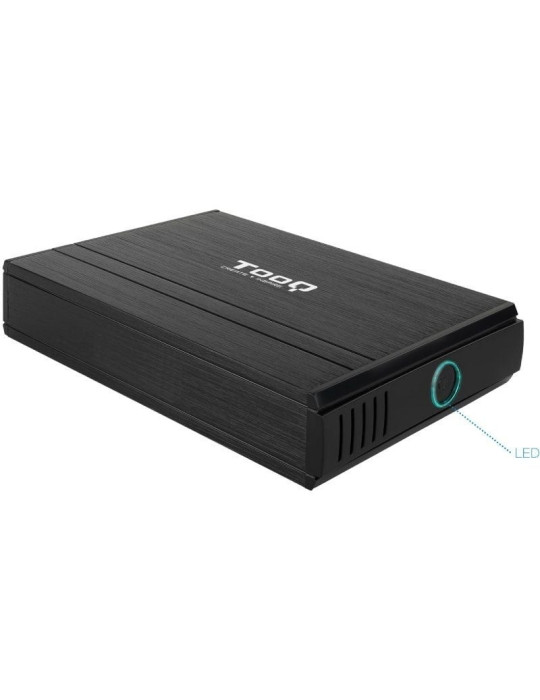 Caja Externa para Disco Duro de 3.5" TooQ TQE-3520B/ USB 2.0