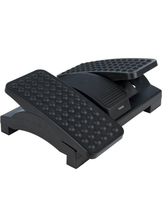 Reposapiés Ajustable/ Inclinable TooQ TQFR0605-B/ 430 x 320 x 105-130 mm