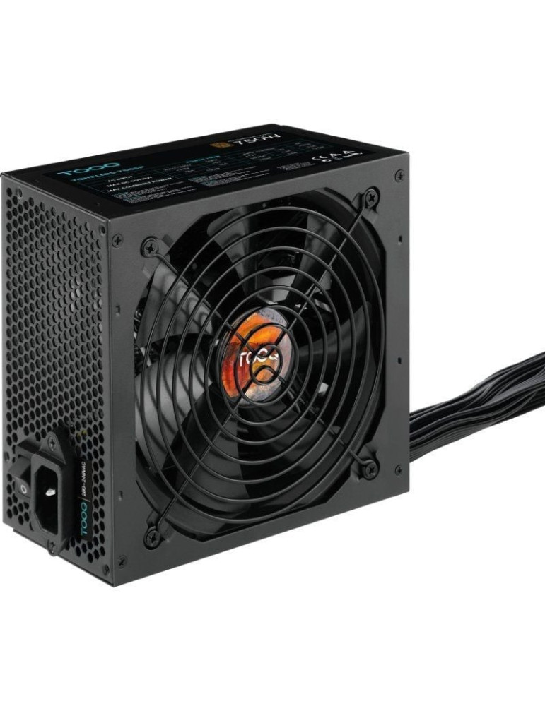 Fuente de Alimentación TooQ TQHELIOS-750SP/ 750W/ Ventilador 12cm/ 80 Plus Bronze