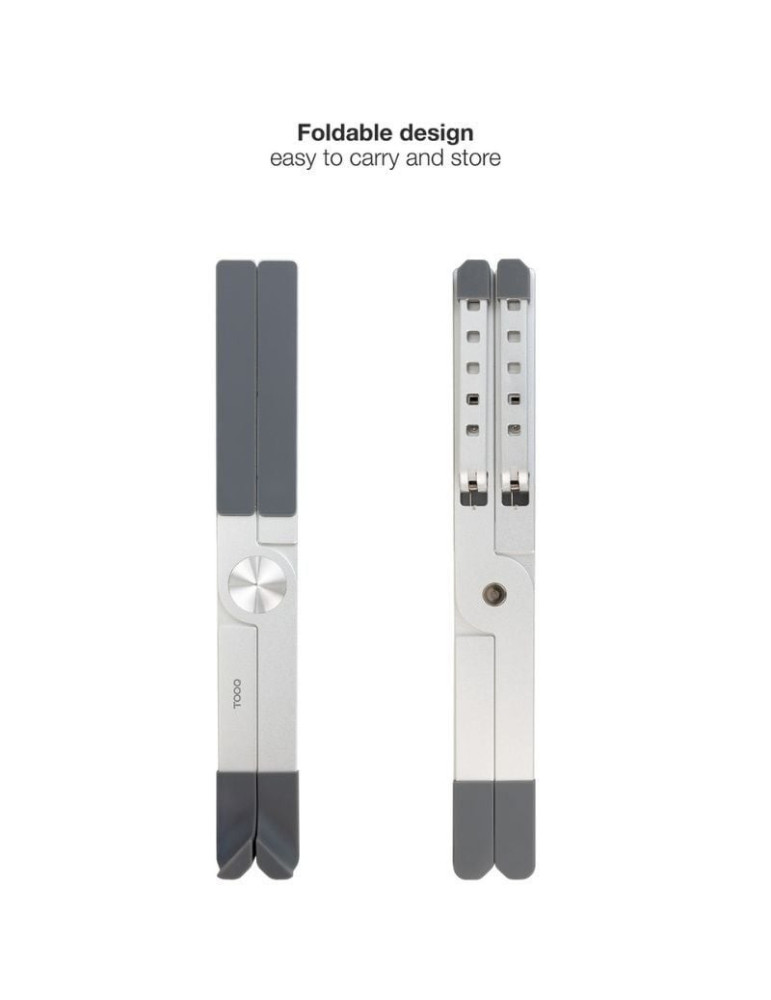 Soporte TooQ TQLRS0036-AL para Portátiles hasta 17.3"