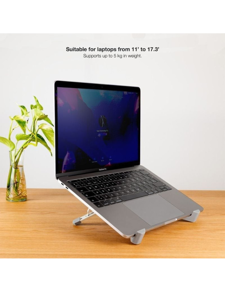 Soporte TooQ TQLRS0036-AL para Portátiles hasta 17.3"