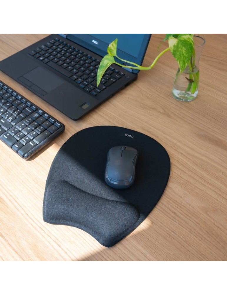 Alfombrilla Ergonómica TooQ TQMP1002-B/ 250 x 225 x 24mm