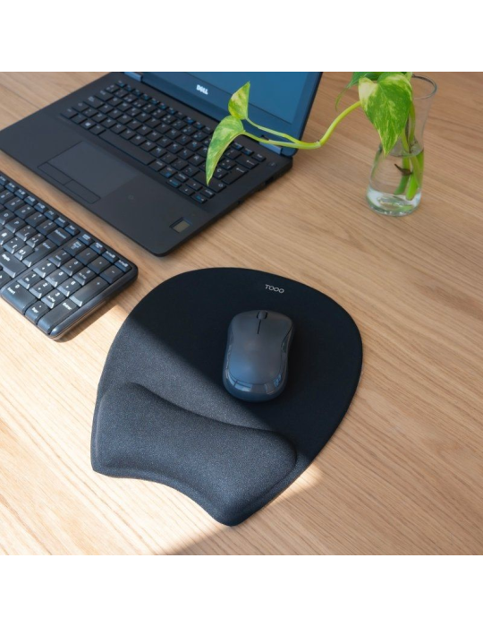 Alfombrilla Ergonómica TooQ TQMP1002-B/ 250 x 225 x 24mm