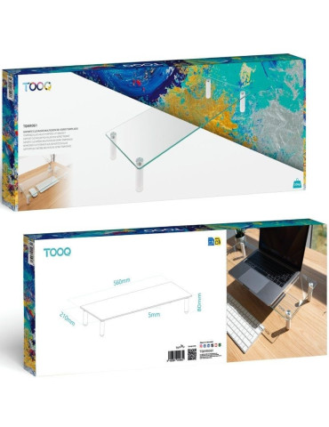 Soporte para Monitor TooQ TQMR061/ hasta 20kg 2