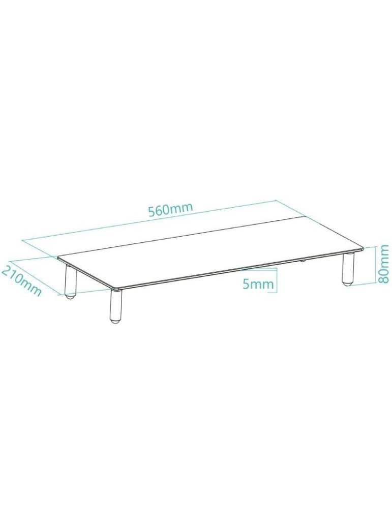 Soporte para Monitor TooQ TQMR061/ hasta 20kg