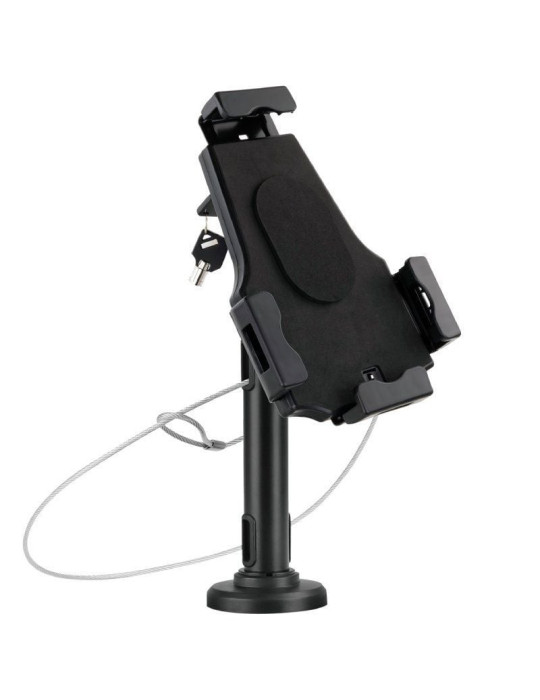 Soporte de Mesa/Pared para Smartphone/Tablet TooQ TQTDS0812/ Antirrobo/ Negro