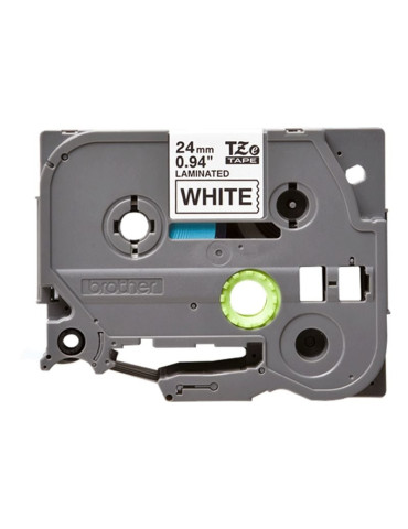 Cinta Laminada Original Rotuladora Brother TZe-251/Blanca