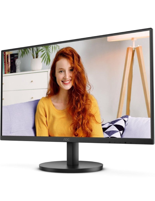 Monitor Profesional AOC U27B3A 27"/ 4K/ Multimedia/ Regulable en altura/ Negro