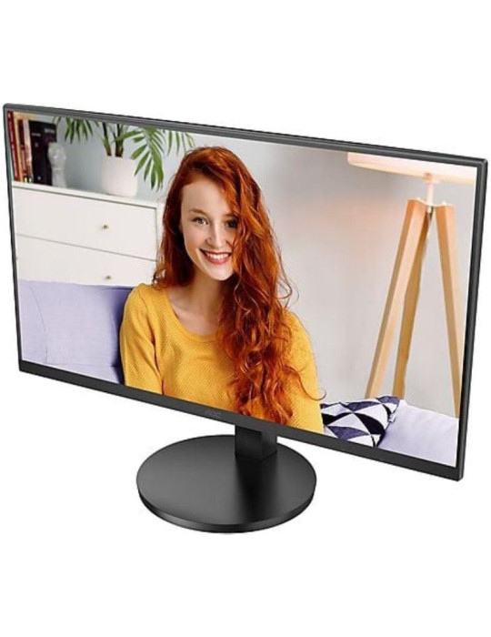 Monitor Profesional AOC U27B3CF 27"/ 4K/ Multimedia/ Regulable en altura/ Negro