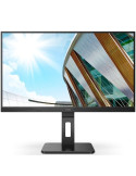 Monitor Profesional AOC U27P2CA 27"/ 4K/ Multimedia/ Regulable en altura/ Negro