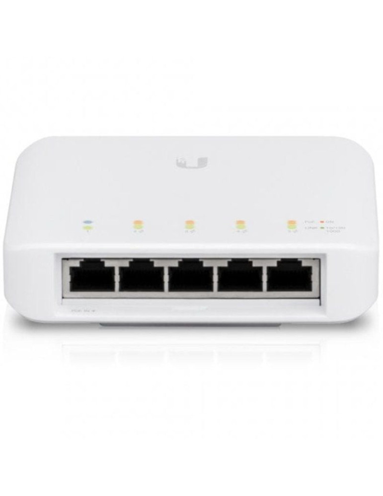 Switch Ubiquiti USW-Flex 5 Puertos/ RJ45 10/100/1000 PoE/ Pack 3 uds