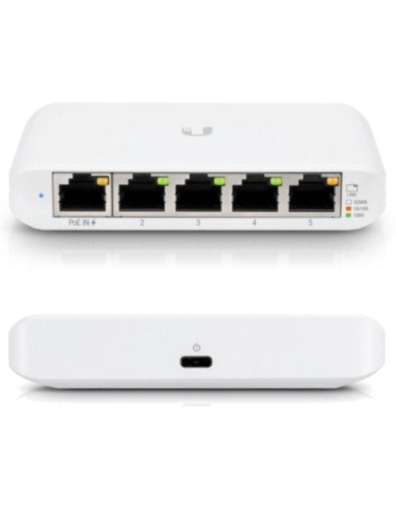 Switch Gestionado Ubiquiti USW-Flex Mini 5 Puertos/ RJ45 10/100/1000 POE