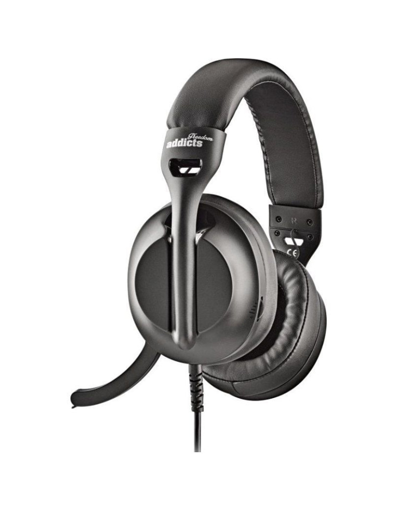 Auriculares NGS VOX805 USB-C/ con Micrófono/ USB Tipo-C/ Negros