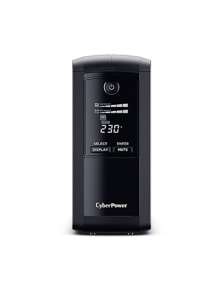 SAI Línea Interactiva Cyberpower VP700ELCD/ 700VA-390W/ 4 Salidas/ Formato Torre