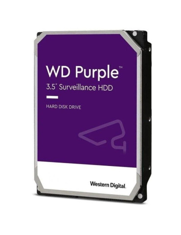 Disco Duro Western Digital WD Purple Surveillance 6TB/ 3.5"/ SATA III/ 256MB