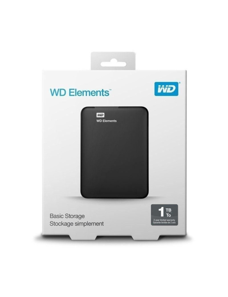Disco Externo Western Digital WD Elements Portable 1TB/ 2.5"/ USB 3.0