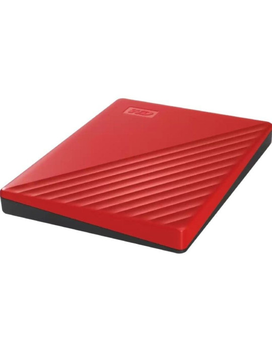 Disco Externo Western Digital My Passport 2TB/ 2.5"/ USB 3.2/ Rojo