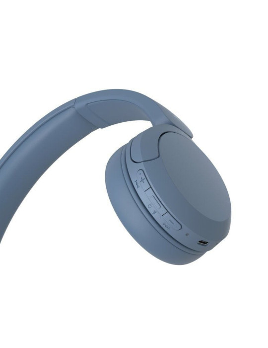 Auriculares inalámbricos Sony WH-CH520/ con Micrófono/ Bluetooth/ Azules