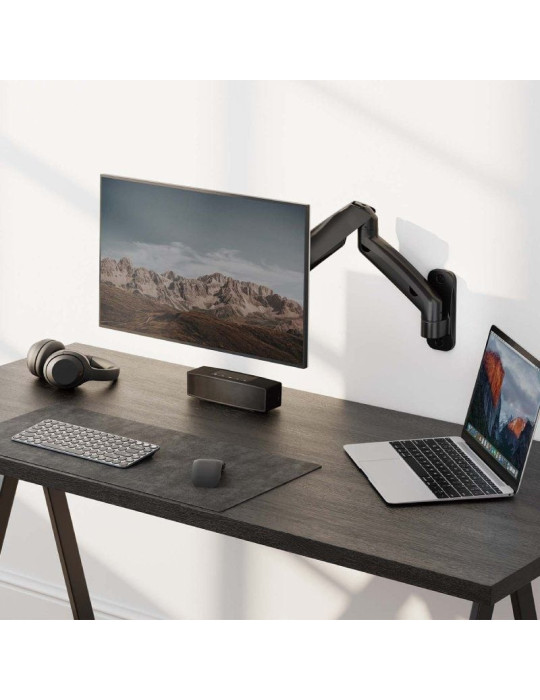 Soporte de Pared con Contrapeso para Monitor y TV Aisens WT32TSR-223/ Giratorio/ Inclinable/ hasta 9kg