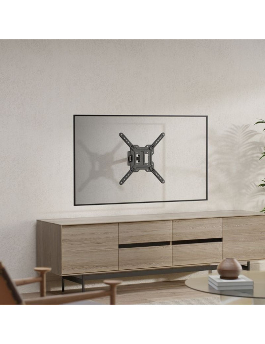 Soporte de Pared Inclinable/ Giratorio Aisens WT65TSE-415 para TV de 23-65"/ hasta 30kg