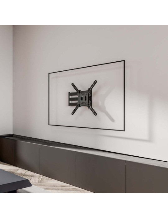 Soporte de Pared Giratorio/ Inclinable/ Nivelable Aisens WT65TSLE-383 para Monitores y TV de 23-65"/ hasta 35kg