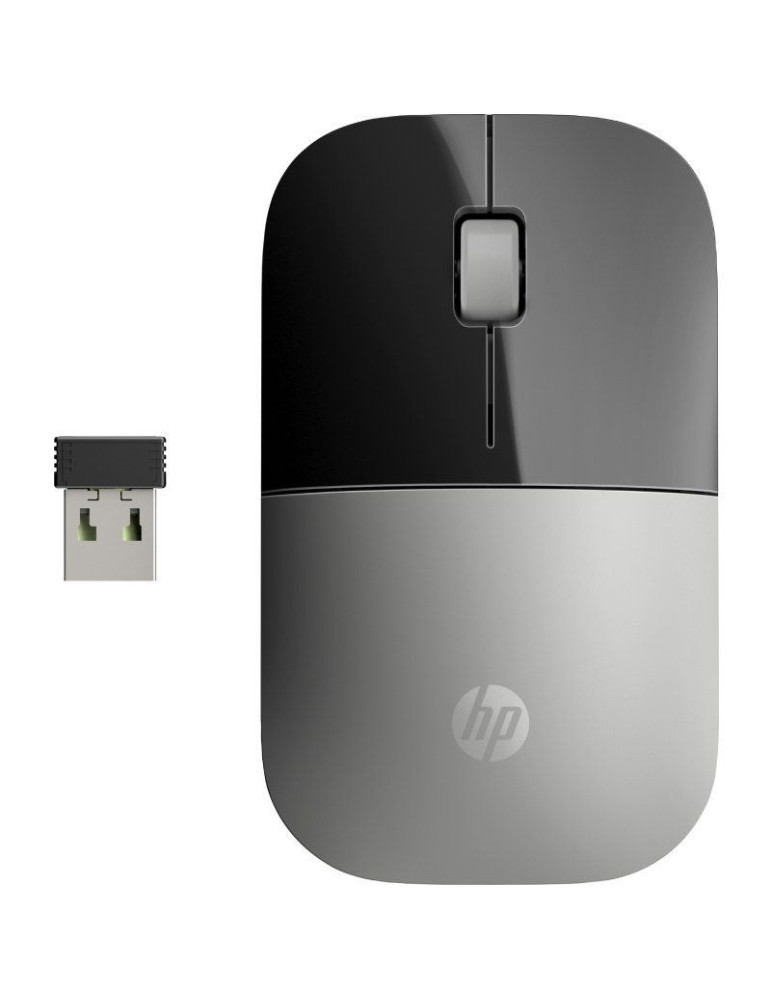 Ratón Inalámbrico HP Z3700/ Hasta 1200/ Plata