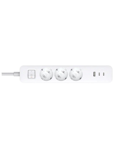 Regleta con Interruptor Xiaomi 20W Power Strip/ 3 Tomas de Corriente/ 1 USB/ 2 USB Tipo-C/ Cable 1.4m/ Blanca 2