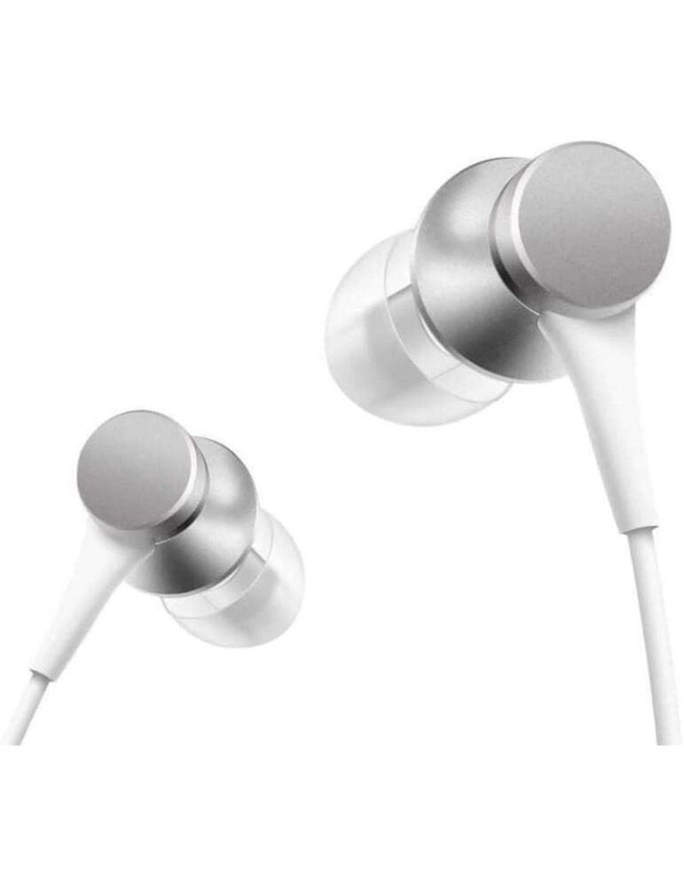 Auriculares Intrauditivos Xiaomi Mi In Ear Basic/ con Micrófono/ Jack 3.5/ Plateados