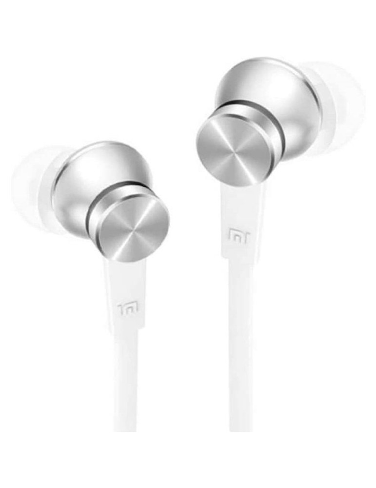 Auriculares Intrauditivos Xiaomi Mi In Ear Basic/ con Micrófono/ Jack 3.5/ Plateados