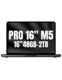 Apple Macbook Pro 16"/ M5 Max 18-Core CPU/ 48GB/ 2TB SSD/ 40-Core GPU/ Negro Espacial