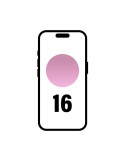 Smartphone Apple iPhone 16 128GB/ 6.1"/ 5G/ Rosa
