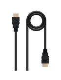 Cable HDMI 1.4 Nanocable 10.15.1700/ HDMI Macho - HDMI Macho/ 1m/ Negro