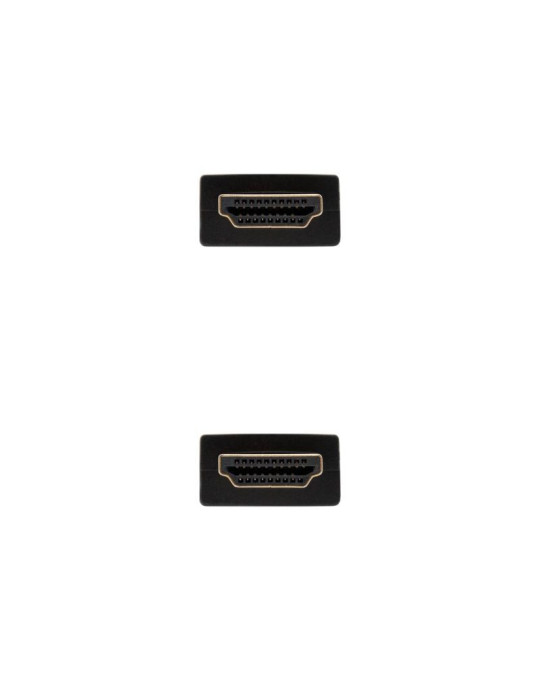 Cable HDMI 1.4 Nanocable 10.15.1703/ HDMI Macho - HDMI Macho/ 3m/ Negro