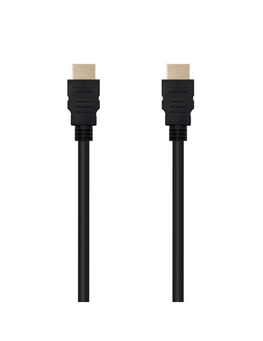 Cable HDMI 1.4 Nanocable 10.15.1705/ HDMI Macho - HDMI Macho/ 5m/ Negro