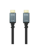 Cable HDMI 2.1 8K Nanocable 10.15.8001/ HDMI Macho - HDMI Macho/ 1m/ Negro
