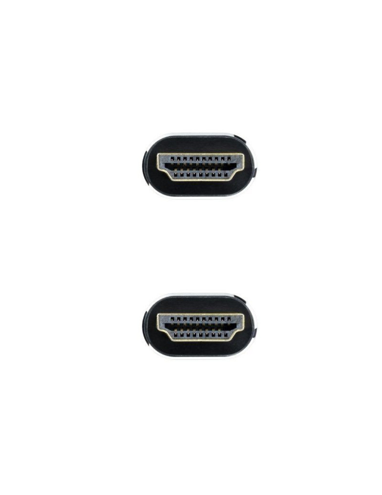 Cable HDMI 2.1 8K Nanocable 10.15.8002/ HDMI Macho - HDMI Macho/ 2m/ Negro
