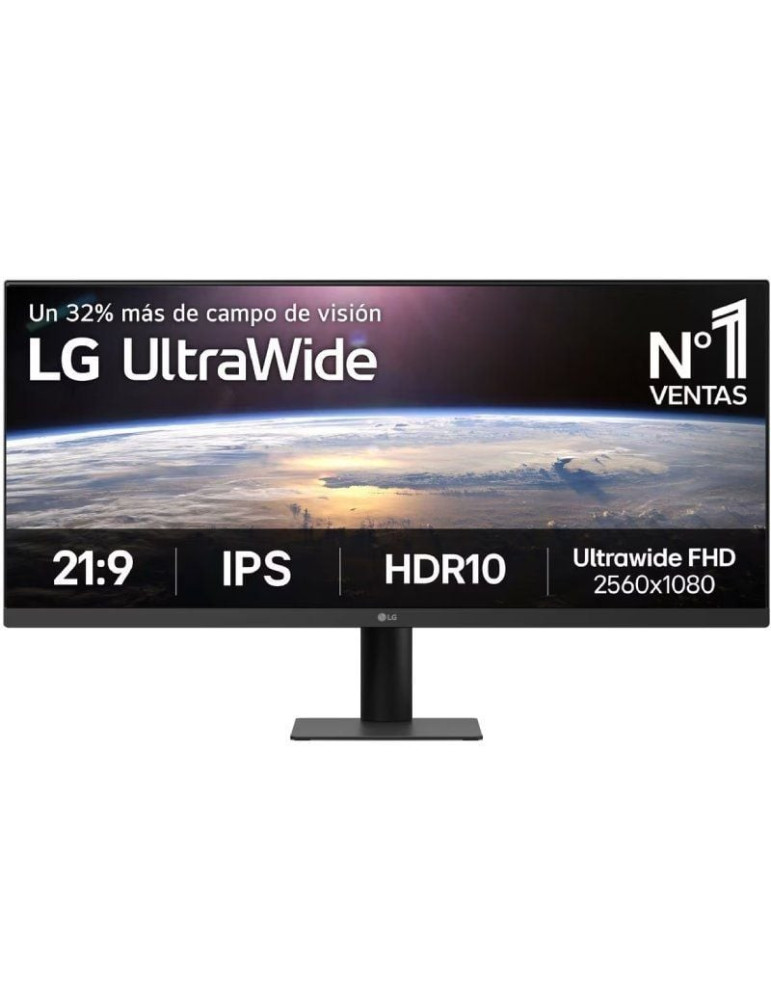 Monitor Profesional Ultrapanorámico LG UltraWide 34U511A-B 34"/ UWFHD/ Negro