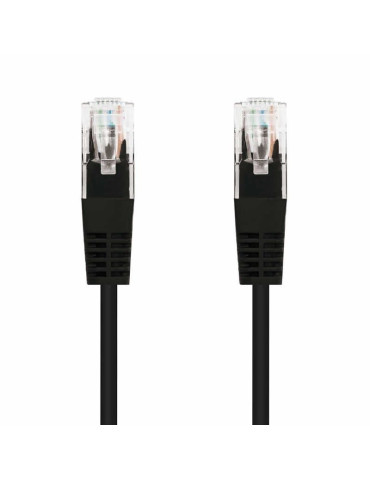 Cable de Red RJ45 UTP Nanocable 10.20.0403-BK Cat.6/ 3m/ Negro