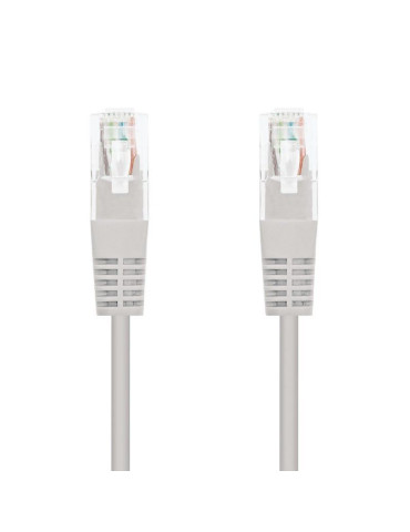 Cable de Red RJ45 UTP Nanocable 10.20.1301 Cat.6/ 1m/ Gris