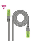 Cable de Red RJ45 UTP Nanocable 10.20.1400-L25 Cat.6/ 25cm/ Gris