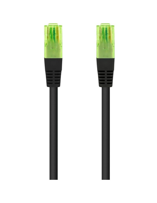 Cable de Red RJ45 UTP Nanocable 10.20.1400-L25-BK Cat.6/ 25cm/ Negro
