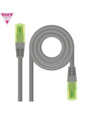 Cable de Red RJ45 UTP Nanocable 10.20.1400-L30 Cat.6/ 30cm/ Gris