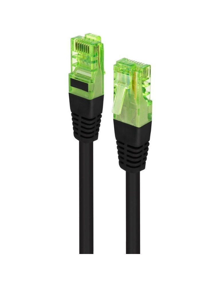 Cable de Red RJ45 UTP Nanocable 10.20.1400-L30-BK Cat.6/ 30cm/ Negro