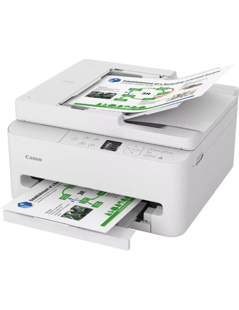 Multifunción Canon PIXMA TS7550i WiFi/ Dúplex/ Blanca