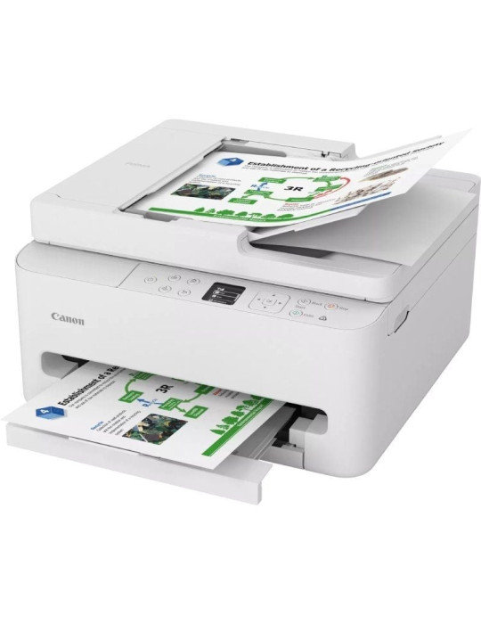 Multifunción Canon PIXMA TS7550i WiFi/ Dúplex/ Blanca